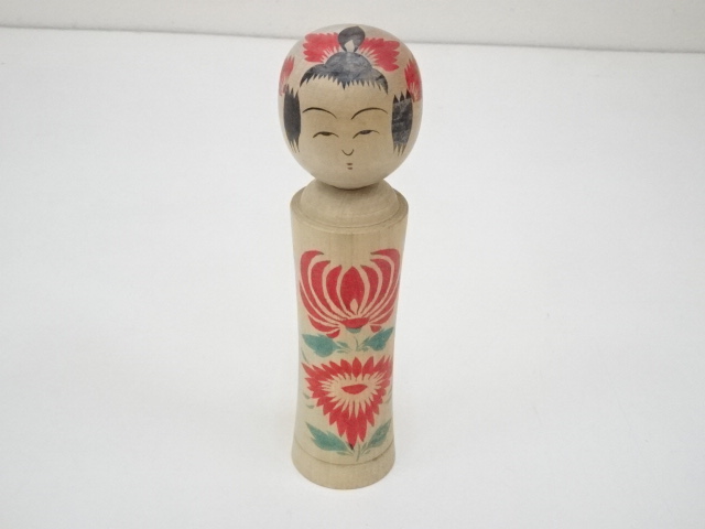 郷土玩具　松田初見造　こけし（19.3cm）